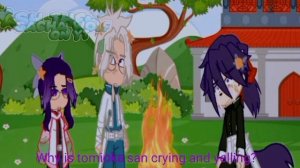 If sanemi burned tomiomas haori|| Demon slayer gacha club|| Tomioka angst