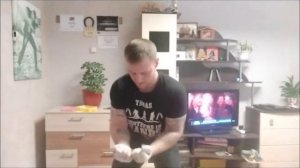 Бендинг пруток ARF серебро 8 мм ГОСТ РФ 345Т, голые руки.