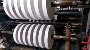 Продольная резка офсетной бумаги