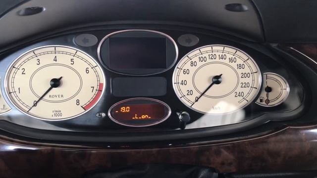 Rover 75 / MG ZT | Test After IPK LCD Screen Replacement (HIGHLINE)