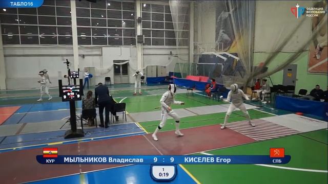 ПР среди юниоров 2020, РМЛ Т16 Киселев - Мыльников смотреть онлайн