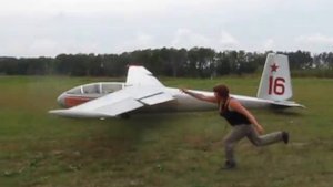 Взлет планера