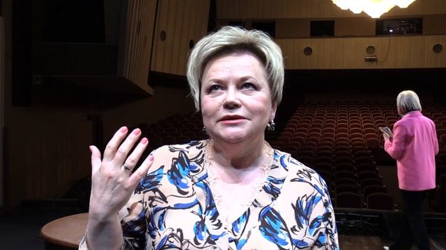 Интервью по итогам гастролей Московского театра Школа драматического искусства в Кинешме смотреть онлайн