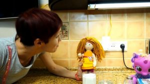 Маша Капуки и Бьянка. Готовим баранки. Рецепты для детей.