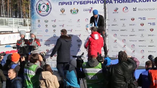 Соревнования на "Приз губернатора Тюменской области".Награждение -мужчины(2) смотреть онлайн