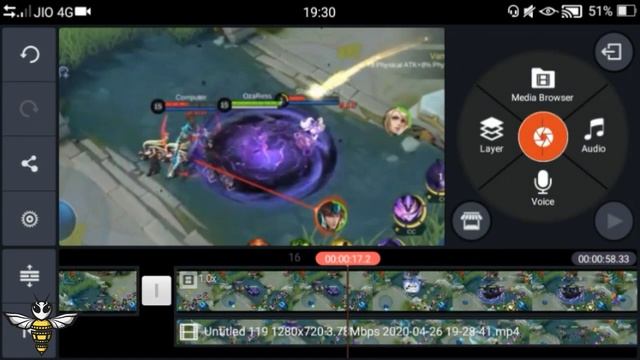 CAMERA SHAKE EFFECT in video using kinemaster смотреть онлайн