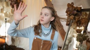 Маргарита Прусова и Кирилла Рукояткина - сцена из сериала "Наследники. Дар Крови"