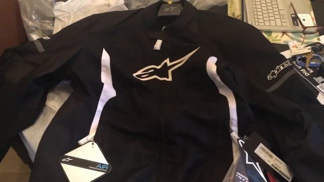 Alpinestars T-Faster Air Motorcycle Jacket Unboxing смотреть онлайн