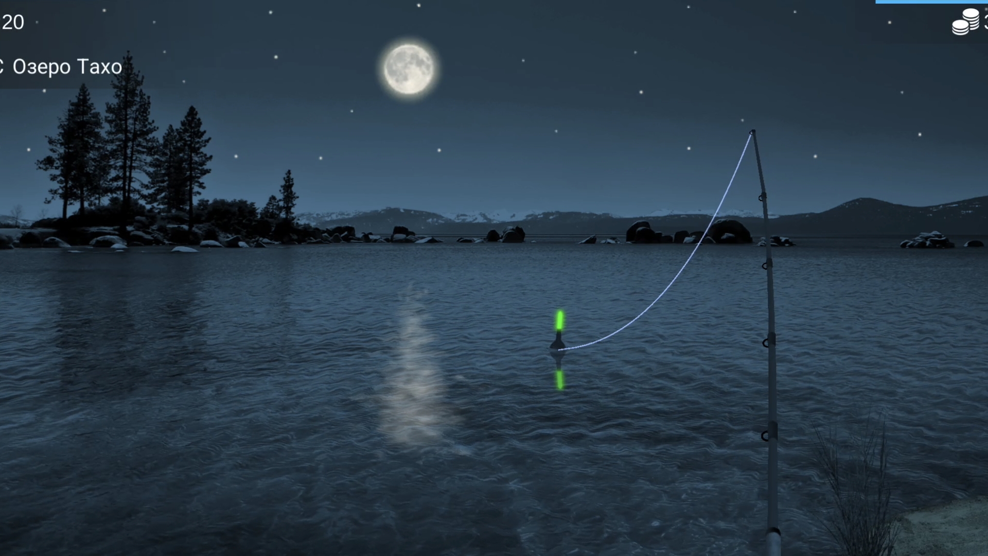 Симулятор рыбалки! Час на рыбалке! Выполняю задания ловлю рыбу. Природа. Игра. Прохождение игры.