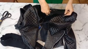 Пошив бомбера 2 часть/ соединение деталей верха и подкладки/ заключение