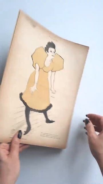 Обложка журнала Le Rire, автор иллюстрации Анри Тулуз-Лотрек. 1896 год, февраль
