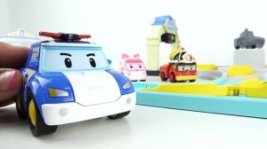 Игрушки Робокар Поли и правила дорожного движения. Скулби