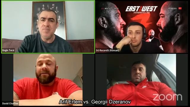 Dave Chaffee Predicts East vs West 7 Armwrestling Supermatches