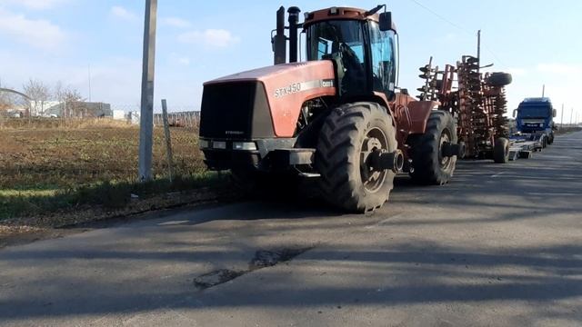 Продам Трактор Кейс 450л.с.+дисколаповый культиватор Вандештат ТопДаун.0978360878