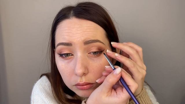 Пошаговый урок макияжа со стразами. Профессиональный визажист Мария Сит. Makeup tutorial