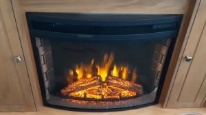 Panoramic 28 LED FX (Панорамик 28) Очаг для встройки