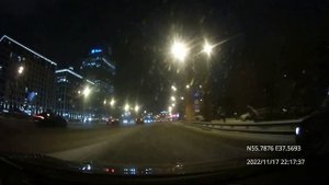 Driving in Moscow agglomeration: Красногорск - Текстильщики 17/11/2022 (timelapse 4x)