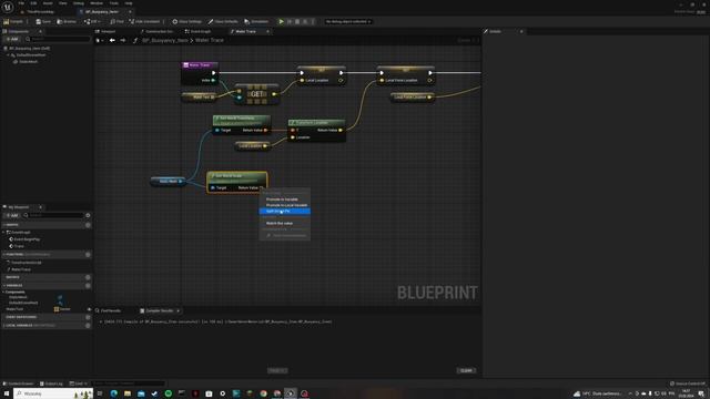 UE5 Buoyancy  with Single layer water, tutorial for beginners.