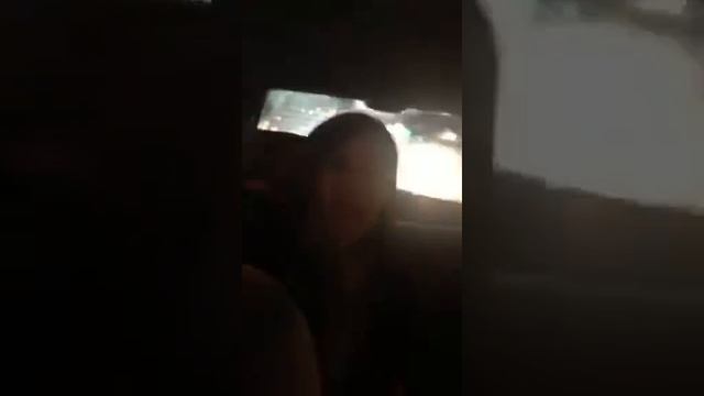 мы в Минске едем по ночному городу после тренинга