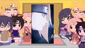 Реакция команды 7 + Хината и ... Наруто🍜 Сакура🌸 Саске⚡ Хината💜. Тик Токи  [1/?]