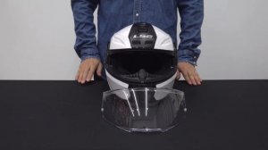 Як замінити візор шолому LS2 FF902 Scope. How to change a visor: LS2 FF902 Scope Helmet
