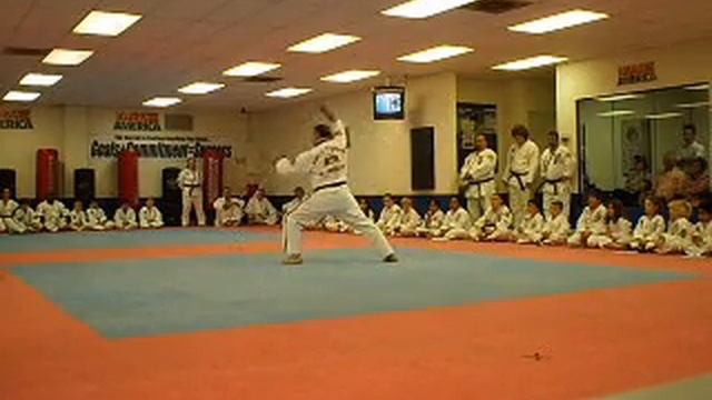 Karate America San Jose Graduation Demo Feb 09