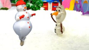 Шоу для детей Дутики – У Олафа новый друг – Игрушки из мультика Холодное сердце