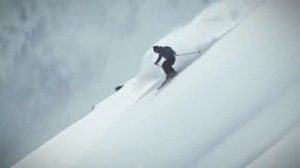 Красивейший фрирайд на горных лыжах