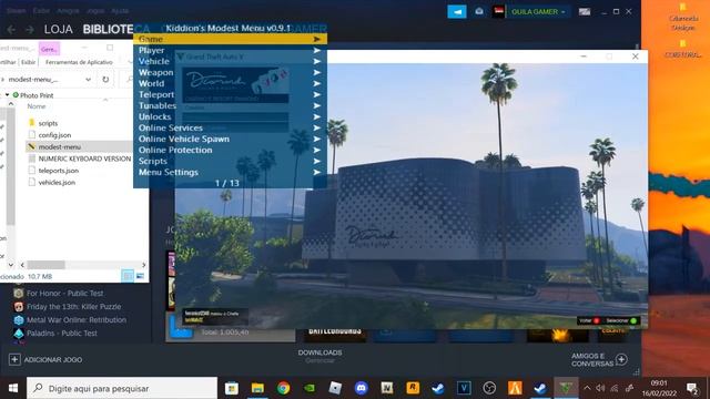 COMO COLOCAR DINHEIRO NO #GTA V ONLINE COM MODMENU