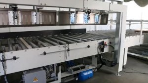 Как работает Автоматическая система упаковки в вырубные картонные коробки SCM Pack C 100