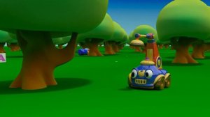 Мультфильмы про машинки. Подъемный Кран Степа и Трактор