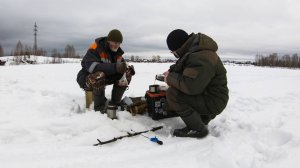 Зимняя рыбалка на реке в марте. День второй. 13.03.2025