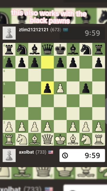 chess lesson:pawn