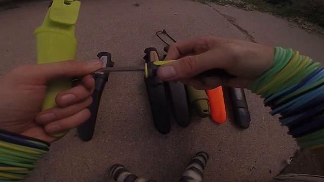 7 Mora Kniv brand Knives Comparison смотреть онлайн