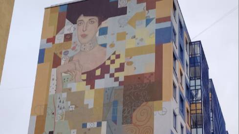 Пригороды Санкт-Петербурга. Кудрово. Среди домов, возносящихся к облакам. Фотозарисовка. смотреть онлайн