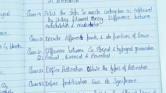 Nios class 12 Biology Important questions | nios biology important questions 2022