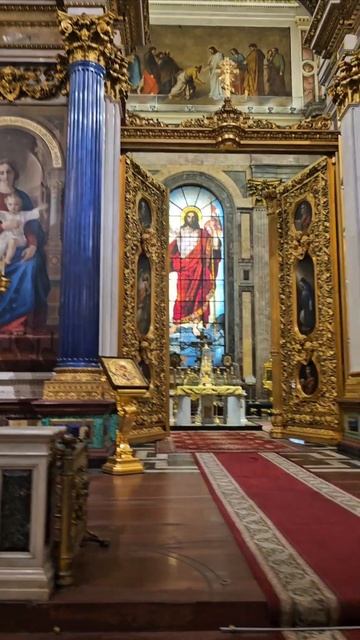 Исаакиевский собор изнутри #питер #санктпетербург #спб #Россия #путешествия #russia #shorts #church смотреть онлайн