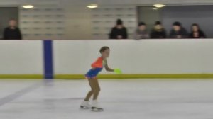 Турнир ЦФМ по фигурному катанию на коньк 2 й юношеский, девочки Произвольная программа 14# Валерия