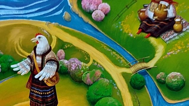 Півник і курочка. Українська народна казка. Читає Ася Медведєва. #аудіоказка