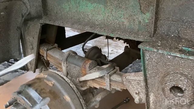 Замена рессоры полуприцепа
