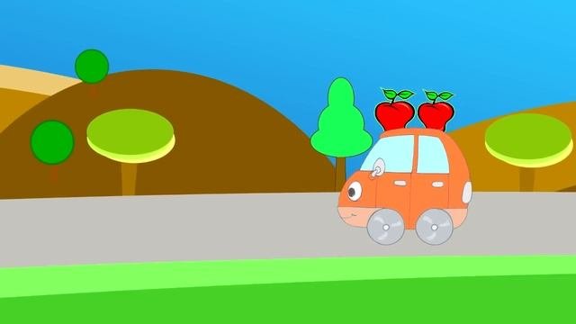 Мультфильмы про машинки - Учимся считать - развивающий мультик