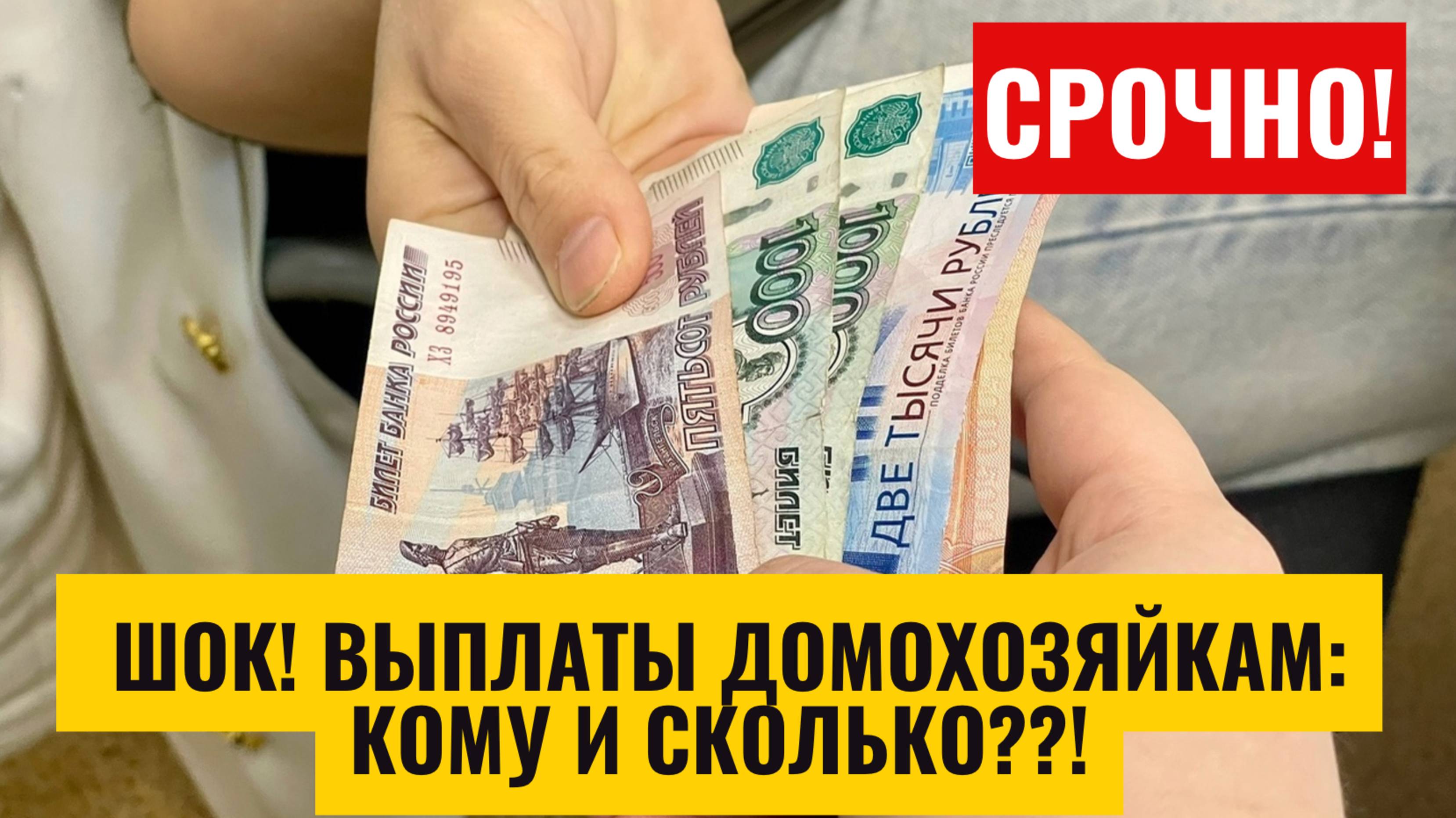 СРОЧНО! Выплаты домохозяйкам: новая инициатива Госдумы