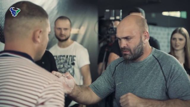 Armwrestler Took A Part In A Slap Contest (Petro Margarint, World Champion)