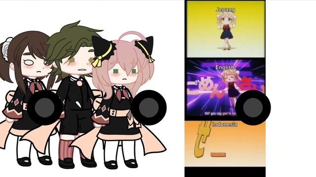 Anya , Damian and Becky react to Loli god’s requiem in different languages смотреть онлайн