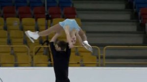 Анастасия Губанова/Алекей Синцов. Пары. ПП 5 этап ЮГП 2015 г. Торун. GUBANOVA⁄SINTSOV