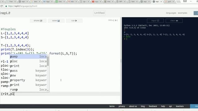 Python Tutorial For Beginners Part 9: PythonTuple