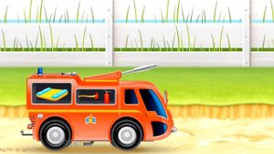 Обзоры мобильных игр -  мультик про пожарную машину