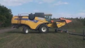 Тележка для перевозки жатки