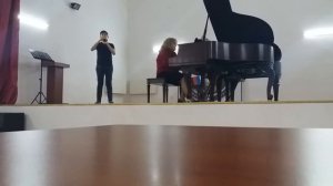 В.Щелоков - Концерт No 3 для трубы с фортепиано. Джабир Алиев.