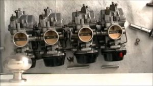 Carburetor Racking on a Suzuki RF600R  Part 2, putting it all together!